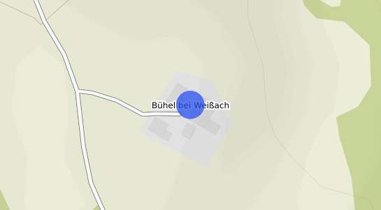 Bodenrichtwertkarte Schwarzach B&uuml;hel bei Weissach